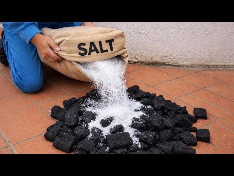 Mix Charcoal and Salt! Most People Would Never Know What Happened π±