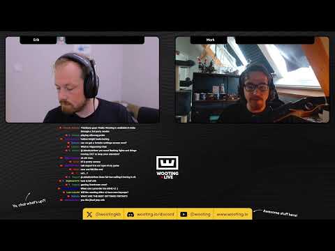 Wooting live Erik & Mark