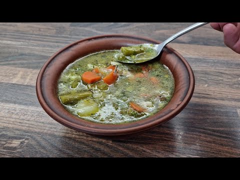 Österreichische Hühnersuppe mit Spargel! Das nützlichste Suppenrezept, rate ich jedem!
