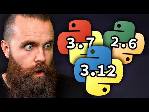How I handle multiple Python Versions (pyenv)