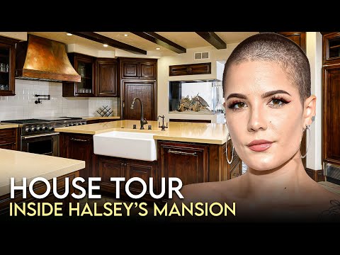 Halsey | House Tour | NEW Calabasas Mansion $10.2 Million & More