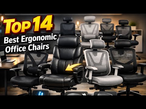 “Top 14 Best Ergonomic Office Chairs 🔥💥 | Comfortable & Adjustable Chairs for Home & Office”🔥💥