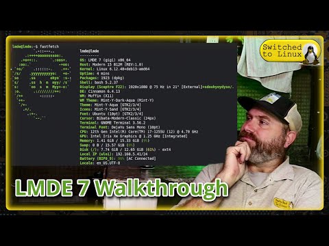 Linux Mint Debian Edition (LMDE) 7 Walkthrough