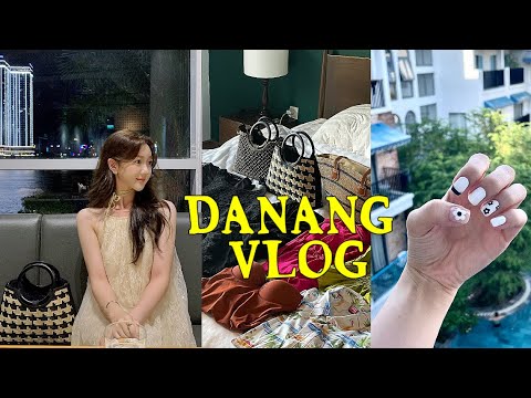 Vlog ㅣ 베트남 다낭 브이로그 ep01 🇻🇳 ㅣ한시장 쇼핑, 꿀팁 전부 알려드릴게요 ㅣ 다낭환전소추천 ㅣ 퍼홍 쌀국수 맛집 ㅣ 수지네일 ㅣ 콩카페 ㅣ 살말리아부티크호텔