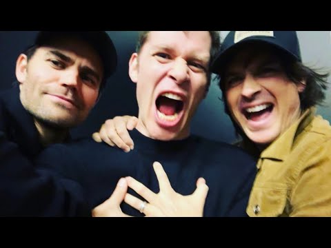 Paul Wesley flirting with everyone for 13 minutes straight