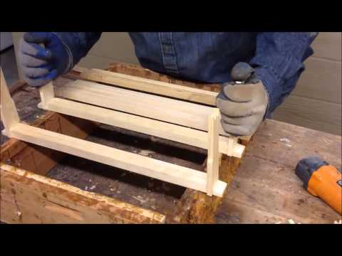 Bee Hive Frame Assembly The Easy Way