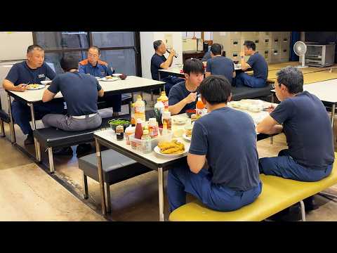 Inside a Japanese Firefighter’s Grueling Day: Training, Gear Checks & Power Meals #japanesefood
