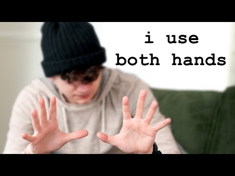 i don't believe you're ambidextrous