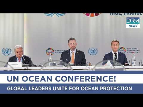 UN Ocean Conference 2025: First Plenary Session Highlights | Macron Leads Treaty Push | AQ1Z