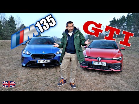 BMW M135 vs. Volkswagen Golf GTI - Hot Hatch Comparison (ENG) Marek Drives