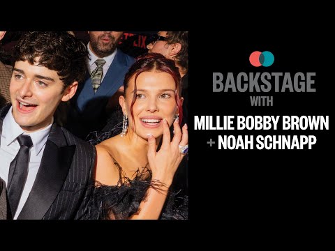 Backstage With Millie Bobby Brown + Noah Schnapp on Ending ‘Stranger Things’ and Growing Up Onscreen