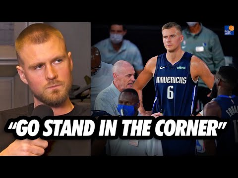 Kristaps on Being Told to "Go Stand In The Corner" in the 2021 Playoffs