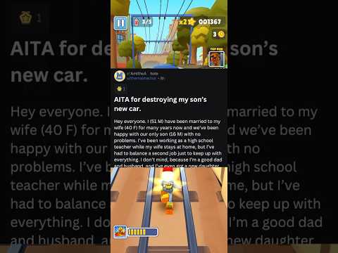 I DESTROYED My Son’s New Car #Shorts