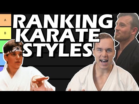 Ranking the Best KARATE STYLES | Karate Tier List With Jesse Enkamp