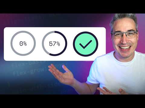 Create an animated, circular progress bar