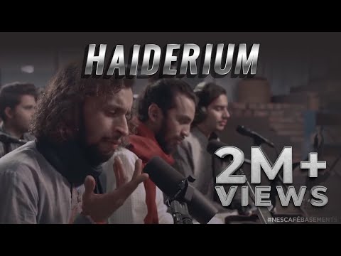 HAIDERIUM with English Subtitles | Zain Zohaib | NESCAFE BASEMENT SEASON 5 | 2019 Qawwali