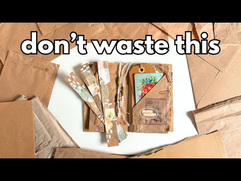 Think brown paper is boring? 5 easy junk journal ideas you need to try