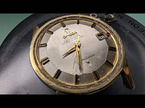 "Crystal is a bit loose" Omega Constellation Pie Pan Restoration
