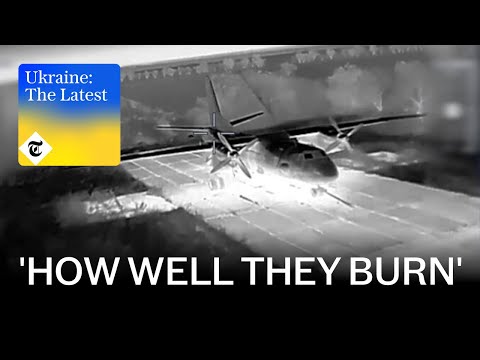 Ukraine ravage Russian aircraft and radar stations in occupied Crimea | Ukraine: The Latest