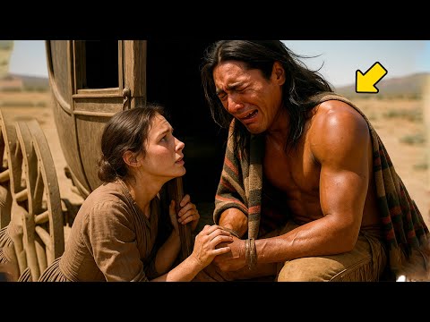 La joven viuda halló refugio en un carro enterrado, y al abrir la puerta, un apache comenzó a llorar