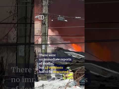 Massive fire rips through Seoul slum area