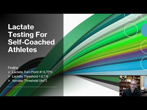 Lactate Testing for Self Coached Athletes