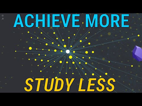 How to achieve more while studying less - Obsidian & Conceptual Notes