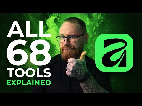 The ULTIMATE Guide to All 68 Tools in Affinity 3