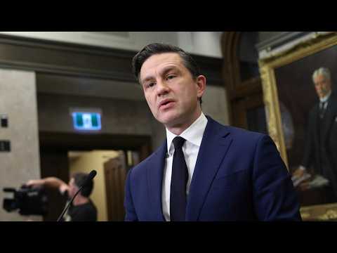 Conservative Leader Pierre Poilievre addresses media