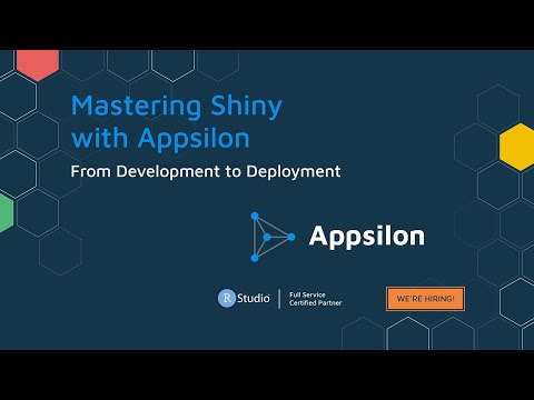 R Shiny Masterclass: Building, Styling, and Scaling Shiny Applications || Posit || Appsilon