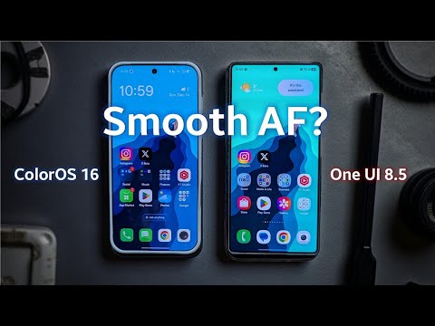 Samsung One UI 8.5 Beta 1 vs ColorOS 16 - Animation Comparison