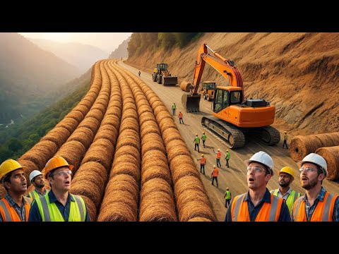 The world is stunned as coconut waste is transformed into large-scale transportation infrastructure!