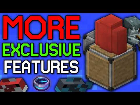 Even MORE Minecraft Bedrock Exclusive Features!