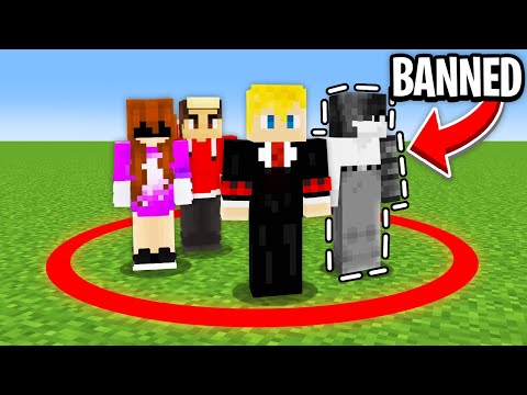 First Player to Leave the Server gets BANNED For Life...