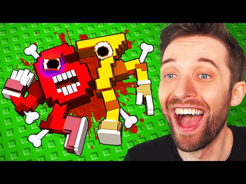 I'm breaking Brainrots' bones in Roblox