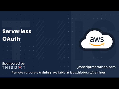 JavaScript Marathon: Serverless OAuth