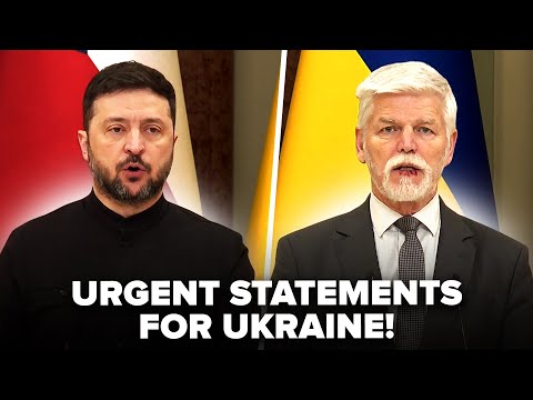 ⚡️Zelenskyy and Czech President delivered an IMMEDIATE address on Ukraine