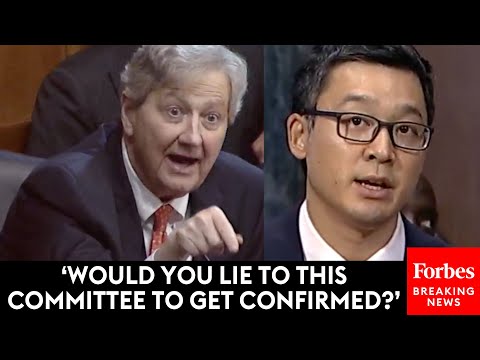 BREAKING NEWS: John Kennedy Outright Accuses Judicial Nominee Of Lying And Deliberately Losing Cases