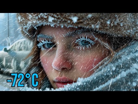 Visited the COLDEST PLACE in the World! (-72°C, -97°F) YAKUTSK, RUSSIA