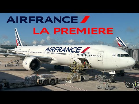 FIRST CLASS   🇫🇷 Paris CDG - Miami MIA 🇺🇸 - Air France Boeing 777  [Full Flight Report]  La Première