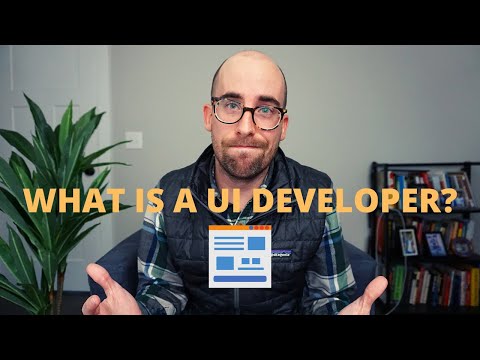 What is a UI Developer?