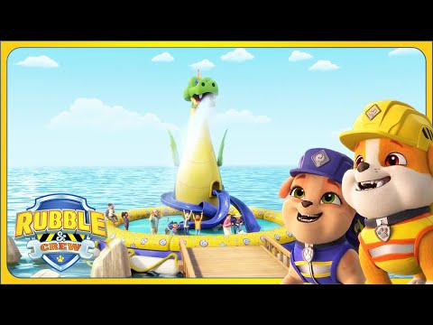 The Summer Splash Park Opens! 💦 | Rubble and Crew | Cartoons for Kids