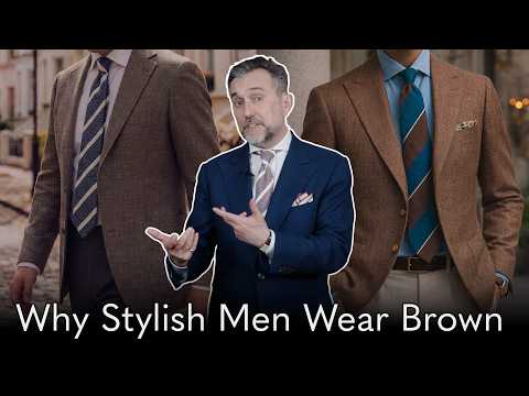 Why Brown Is the Most Sophisticated Colour in Tailoring