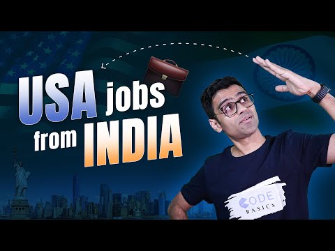 5 Ways To Get a JOB in the USA from India