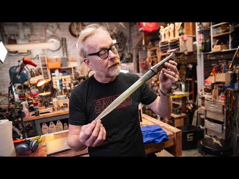 Adam Savage Reviews Dune Crysknife Replica Prop!