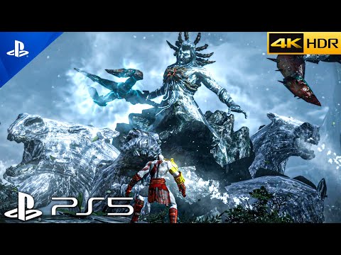 (PS5) GOD OF WAR 3 REMASTERED - Kratos vs Poseidon | ULTRA High Graphics Gameplay [4K 60FPS HDR]