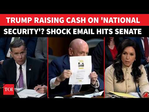 'Trump Selling Security Briefings?': Sen Kelly Throws Gabbard Off Guard, Cites 'Private Email'