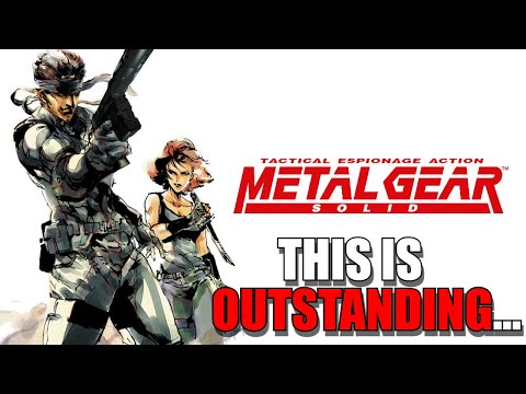 I Played Metal Gear Solid For The First Time, And I Was Blown Away