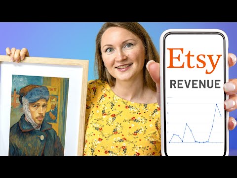 I Tried Selling AI Wall Art Prints for 30 Days (My Print on Demand Challenge)